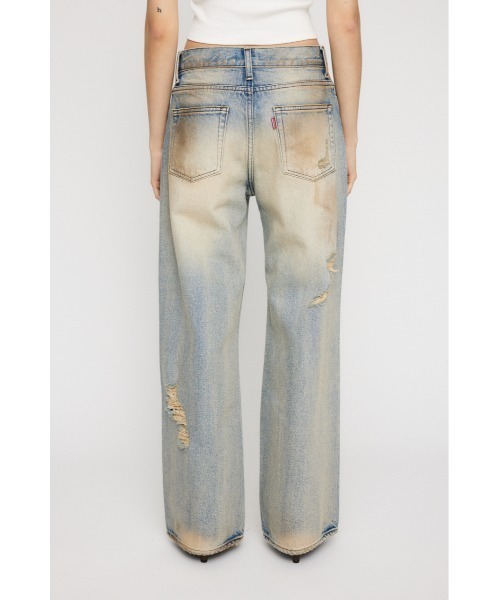 PAINT LOOSEY CRASH デニム 24inch laguagem PAINT LOOSEY CRASH デニム（デニムパンツ）｜LAGUA GEM