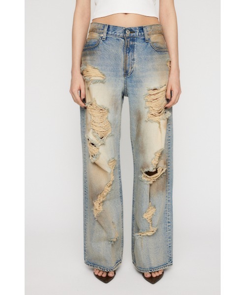 LAGUA GEM PAINT LOOSEY CRASH デニム　24 PAINT LOOSEY CRASH デニム（デニムパンツ）｜LAGUA GEM