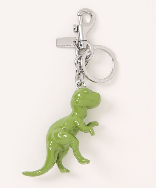 COACH(コーチ)の「T-レックス バッグ チャーム(キーホルダー・レディース・グリーン系その他・ONE)」の3枚目の写真