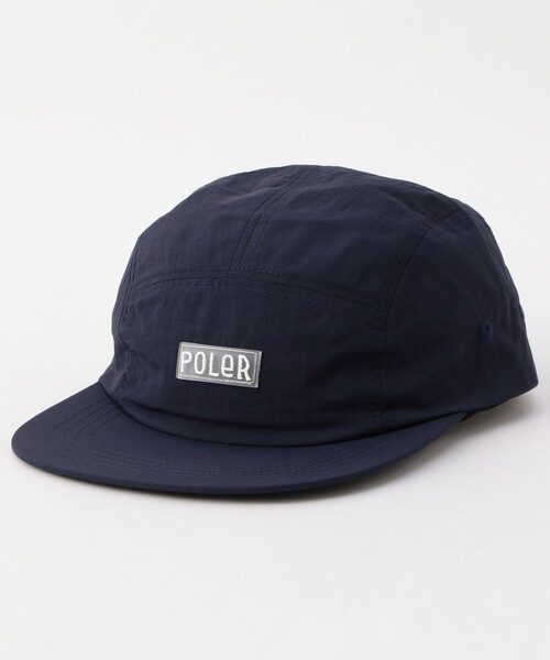 POLeR（ポーラー）の「POLeR/ポーラー FURRY FONT NYLON 5P CAP ファーリーフォント5パネルキャップ（キャップ・メンズ・ブラック/ナチュラル/グレー/ネイビー/ラベンダー・ONE SIZE）」の4枚目の写真