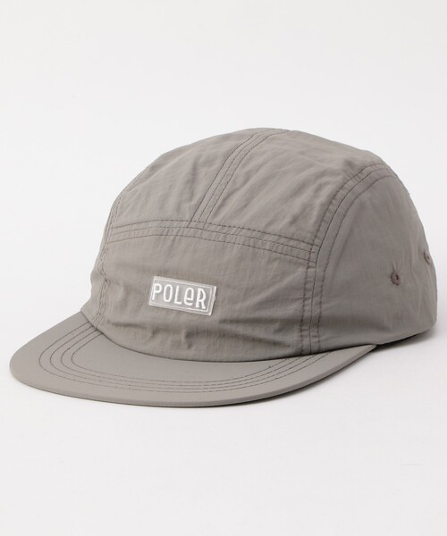 POLeR（ポーラー）の「POLeR/ポーラー FURRY FONT NYLON 5P CAP ファーリーフォント5パネルキャップ（キャップ・メンズ・ブラック/ナチュラル/グレー/ネイビー/ラベンダー・ONE SIZE）」の3枚目の写真