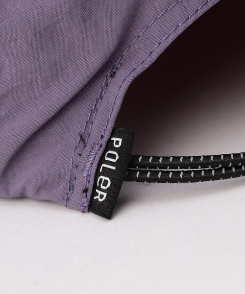 POLeR（ポーラー）の「POLeR/ポーラー FURRY FONT NYLON 5P CAP ファーリーフォント5パネルキャップ（キャップ・メンズ・ブラック/ナチュラル/グレー/ネイビー/ラベンダー・ONE SIZE）」の11枚目の写真