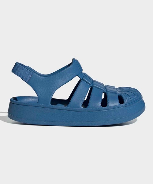 adidas（アディダス）の「SST サンダル キッズ / SST Sandals Kids / アディダスオリジナルス adidas Originals（サンダル・キッズ・ブラック/ピンク/ブルー・17.0cm/18.0cm/19.0cm/20.0cm/21.0cm/22.0cm）」の3枚目の写真