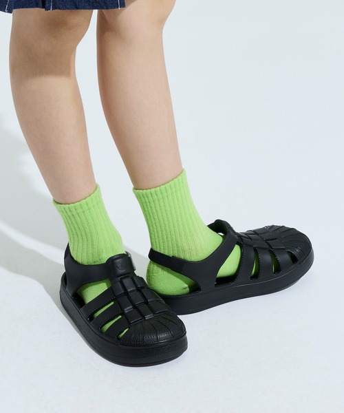adidas（アディダス）の「SST サンダル キッズ / SST Sandals Kids / アディダスオリジナルス adidas Originals（サンダル・キッズ・ブラック/ピンク/ブルー・17.0cm/18.0cm/19.0cm/20.0cm/21.0cm/22.0cm）」の21枚目の写真