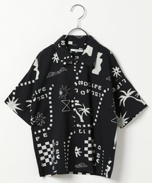 [セットアップで着用可能☆]リゾート柄シャツ(KIDS)