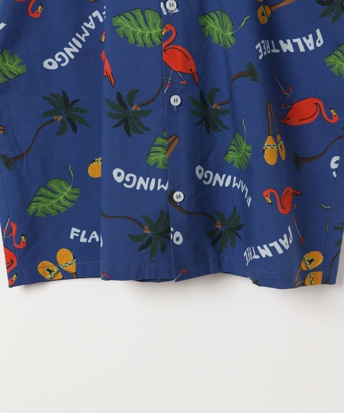 BAYFLOW（ベイフロー）の「[セットアップで着用可能☆]リゾート柄シャツ(KIDS)（シャツ/ブラウス・キッズ・ネイビー/ブラック/ブラウン・110cm/150cm/140cm/130cm/120cm）」の20枚目の写真