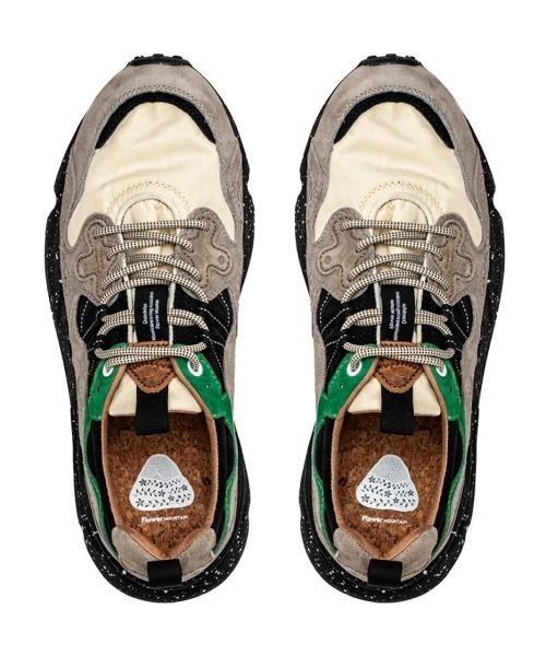 go slow caravan（ゴースローキャラバン）の「Flower MOUNTAIN/フラワーマウンテン　YAMANO3（スニーカー・メンズ・ライトベージュ/イエロー/オレンジ/ベージュ/ネイビー/ブルー/ダークグレー/ブラウン・25cm/24.5cm/24cm/27.5cm/26.5cm/26cm/23.5cm/23cm/28cm）」の12枚目の写真