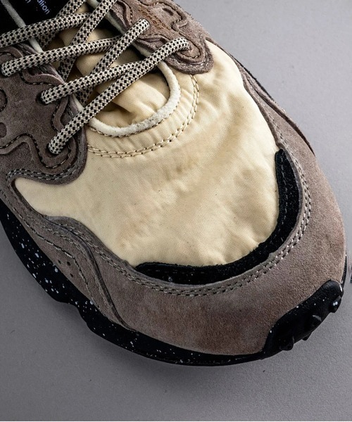 go slow caravan（ゴースローキャラバン）の「Flower MOUNTAIN/フラワーマウンテン　YAMANO3（スニーカー・メンズ・ライトベージュ/イエロー/オレンジ/ベージュ/ネイビー/ブルー/ダークグレー/ブラウン・25cm/24.5cm/24cm/27.5cm/26.5cm/26cm/23.5cm/23cm/28cm）」の13枚目の写真