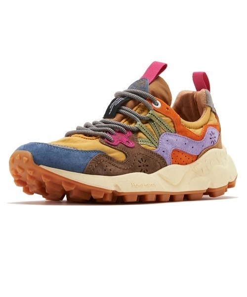 go slow caravan（ゴースローキャラバン）の「Flower MOUNTAIN/フラワーマウンテン　YAMANO3（スニーカー・メンズ・ライトベージュ/イエロー/オレンジ/ベージュ/ネイビー/ブルー/ダークグレー/ブラウン・25cm/24.5cm/24cm/27.5cm/26.5cm/26cm/23.5cm/23cm/28cm）」の19枚目の写真