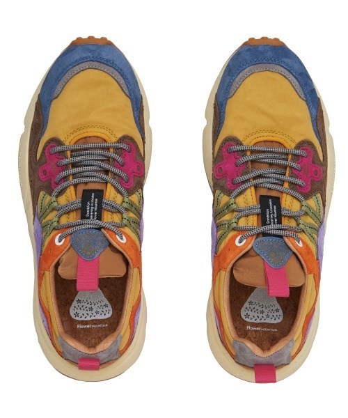 go slow caravan（ゴースローキャラバン）の「Flower MOUNTAIN/フラワーマウンテン　YAMANO3（スニーカー・メンズ・ライトベージュ/イエロー/オレンジ/ベージュ/ネイビー/ブルー/ダークグレー/ブラウン・25cm/24.5cm/24cm/27.5cm/26.5cm/26cm/23.5cm/23cm/28cm）」の22枚目の写真