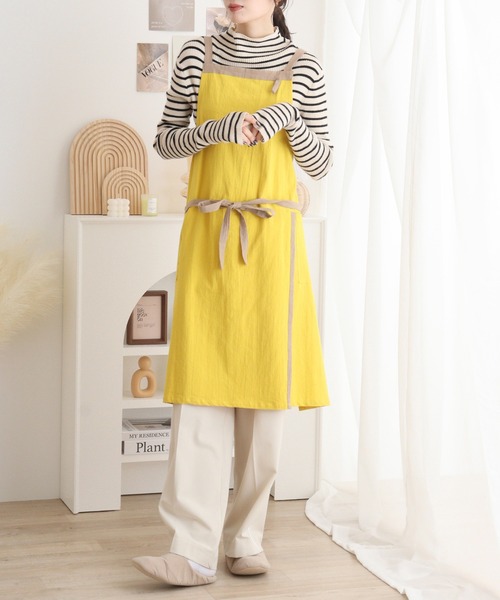 FABORI クリンクル スリット エプロン（エプロン）｜FUNALIVE（ファン