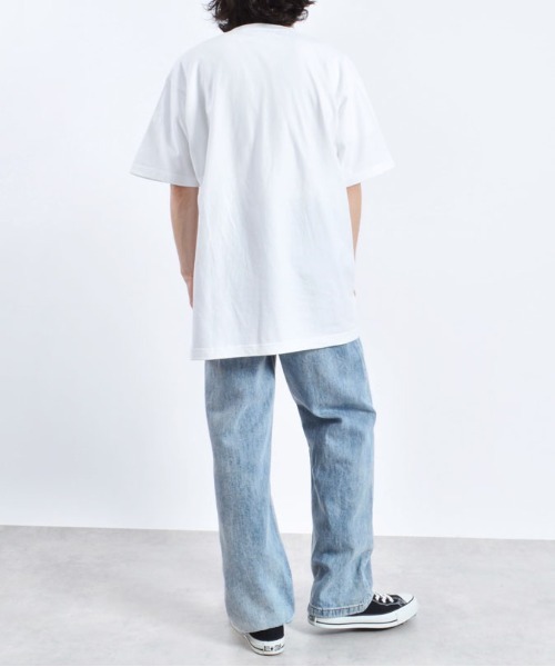 MODISH GAZE(モディシュガゼ)の「【MODISH GAZE】BREAK BEATグラフィックプリントTシャツ(Tシャツ/カットソー・レディース・ロイヤルブルー/ブラック/ホワイト・X-LARGE/LARGE/MEDIUM)」の13枚目の写真