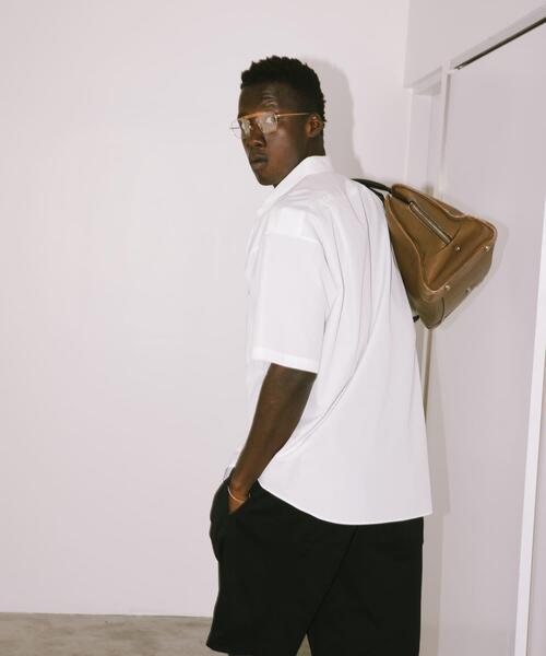 URBAN RESEARCH(アーバンリサーチ)の「new basic THOMAS MASON SHORT-SLEEVE OVER SHIRTS(シャツ/ブラウス・メンズ・グリーン系その他/ロイヤルブルー/ストライプ/ホワイト/ライトブルー・SMALL/MEDIUM/LARGE/X-LARGE)」の11枚目の写真