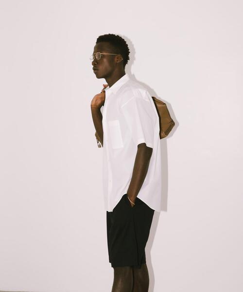 URBAN RESEARCH(アーバンリサーチ)の「new basic THOMAS MASON SHORT-SLEEVE OVER SHIRTS(シャツ/ブラウス・メンズ・グリーン系その他/ロイヤルブルー/ストライプ/ホワイト/ライトブルー・SMALL/MEDIUM/LARGE/X-LARGE)」の13枚目の写真