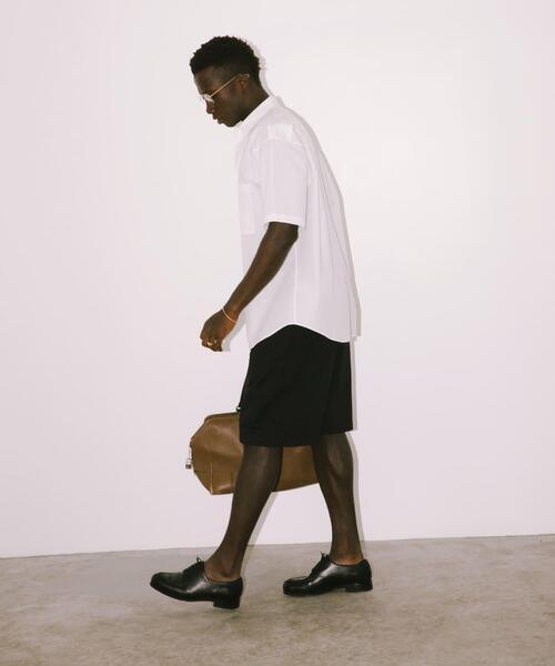 URBAN RESEARCH(アーバンリサーチ)の「new basic THOMAS MASON SHORT-SLEEVE OVER SHIRTS(シャツ/ブラウス・メンズ・グリーン系その他/ロイヤルブルー/ストライプ/ホワイト/ライトブルー・SMALL/MEDIUM/LARGE/X-LARGE)」の14枚目の写真