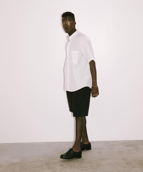 URBAN RESEARCH(アーバンリサーチ)の「new basic THOMAS MASON SHORT-SLEEVE OVER SHIRTS(シャツ/ブラウス・メンズ・グリーン系その他/ロイヤルブルー/ストライプ/ホワイト/ライトブルー・SMALL/MEDIUM/LARGE/X-LARGE)」の18枚目の写真