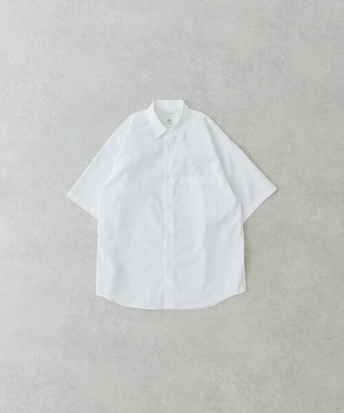 URBAN RESEARCH(アーバンリサーチ)の「new basic THOMAS MASON SHORT-SLEEVE OVER SHIRTS(シャツ/ブラウス・メンズ・グリーン系その他/ロイヤルブルー/ストライプ/ホワイト/ライトブルー・SMALL/MEDIUM/LARGE/X-LARGE)」の19枚目の写真