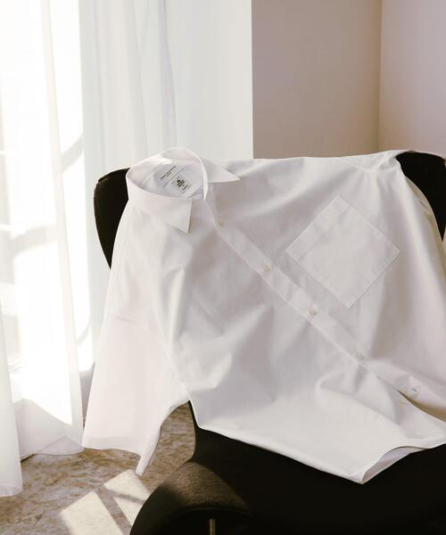 URBAN RESEARCH(アーバンリサーチ)の「new basic THOMAS MASON SHORT-SLEEVE OVER SHIRTS(シャツ/ブラウス・メンズ・グリーン系その他/ロイヤルブルー/ストライプ/ホワイト/ライトブルー・SMALL/MEDIUM/LARGE/X-LARGE)」の20枚目の写真