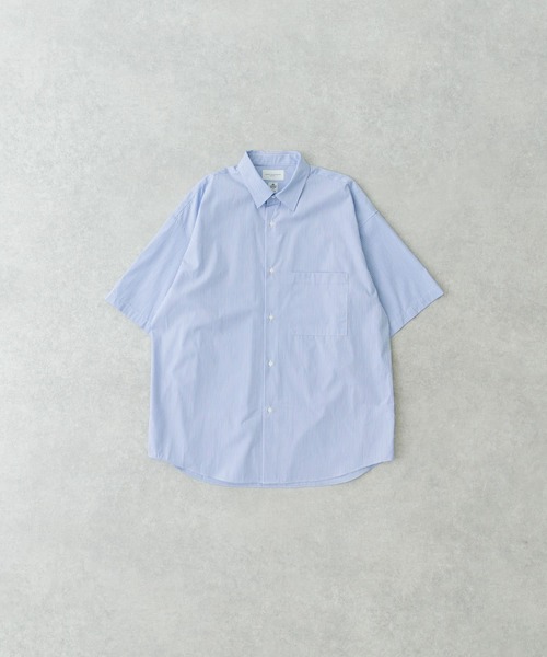 最高の THOMAS basic new MASON SHIRTS（シャツ OVER SHORT-SLEEVE トップス
