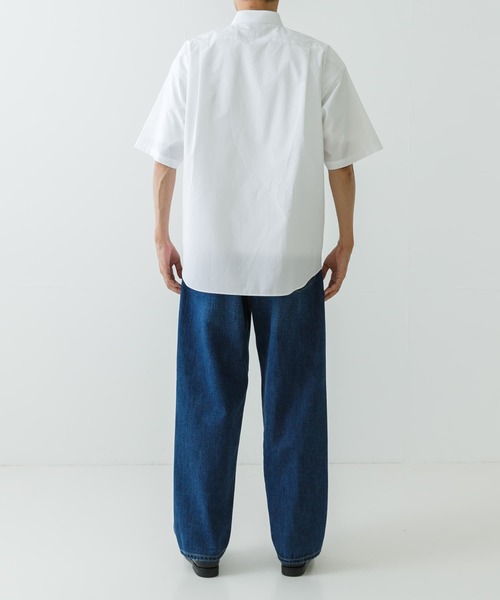 セール】new basic THOMAS MASON SHORT-SLEEVE OVER SHIRTS