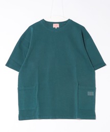 BIG MIKE ビックマイク/ ピグメント ソリッド ダブルポケット 半袖Tシャツ // 102528510