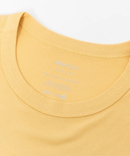 RVCA(ルーカ)の「RVCA レディース HAWAII DAILY TEE Tシャツ 【2025年春夏モデル】/ルーカバックプリント半袖Tシャツ(Tシャツ/カットソー・レディース・イエロー系その他・LARGE/MEDIUM/SMALL)」の2枚目の写真