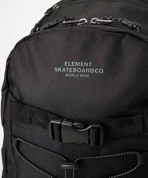 ELEMENT（エレメント）の「ELEMENT メンズ SCHEME SKATE BPK バックパック/リュック 【2025年春夏モデル】/エレメントキャリーベルト付きバックパック・リュックサック（バックパック/リュック・メンズ・ブラック・FREE）」の17枚目の写真