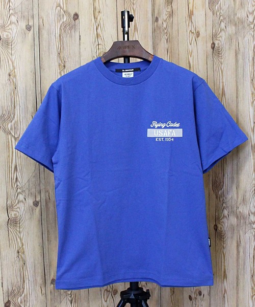 AVIREX（アヴィレックス）の「CADET PATCH T-SHIRT（Tシャツ/カットソー・メンズ・ブラック/ブルー/セージグリーン/ホワイト/ライトグレー・L/XL/XXL/M）」の16枚目の写真