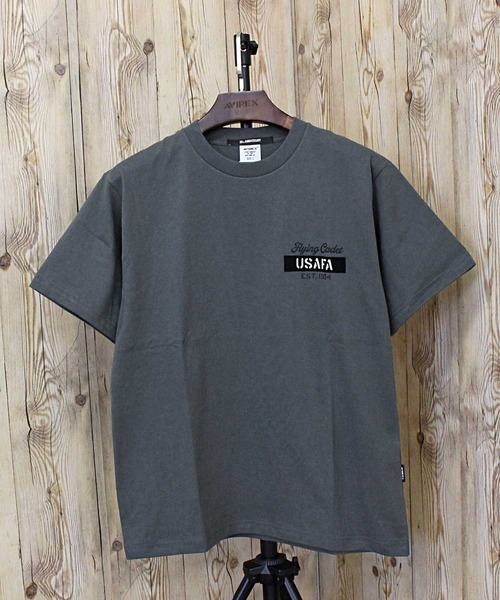 AVIREX（アヴィレックス）の「CADET PATCH T-SHIRT（Tシャツ/カットソー・メンズ・ブラック/ブルー/セージグリーン/ホワイト/ライトグレー・L/XL/XXL/M）」の19枚目の写真