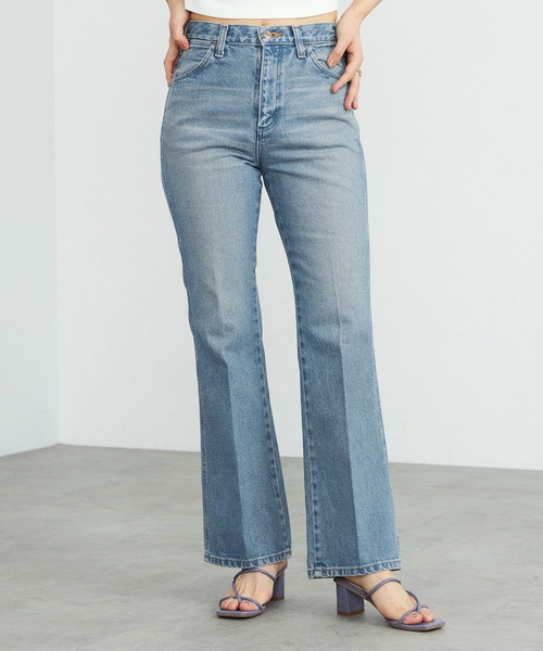 Wrangler(ラングラー)の「WRANGLER/ラングラー【US ORIGINAL】フレアジーンズ(デニムパンツ・レディース・ブルー・SMALL/MEDIUM/X-SMALL)」の2枚目の写真