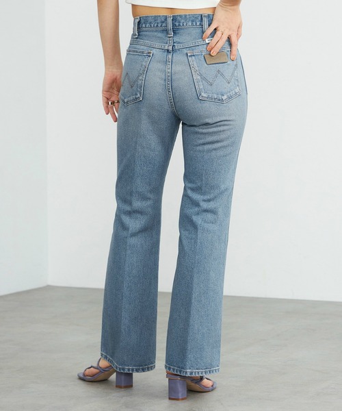 Wrangler(ラングラー)の「WRANGLER/ラングラー【US ORIGINAL】フレアジーンズ(デニムパンツ・レディース・ブルー・SMALL/MEDIUM/X-SMALL)」の5枚目の写真