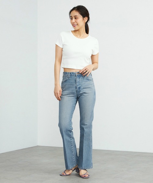 Wrangler(ラングラー)の「WRANGLER/ラングラー【US ORIGINAL】フレアジーンズ(デニムパンツ・レディース・ブルー・SMALL/MEDIUM/X-SMALL)」の8枚目の写真