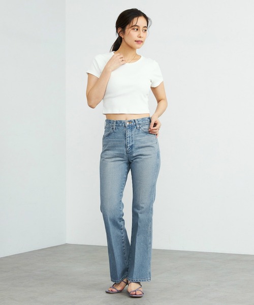 Wrangler(ラングラー)の「WRANGLER/ラングラー【US ORIGINAL】フレアジーンズ(デニムパンツ・レディース・ブルー・SMALL/MEDIUM/X-SMALL)」の10枚目の写真