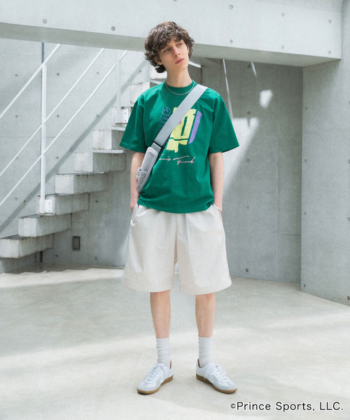 SENSE OF PLACE by URBAN RESEARCH(センスオブプレイスバイアーバンリサーチ)の「『別注』prince グラフィックショートスリーブTシャツ(Tシャツ/カットソー・メンズ・グリーン/チャコールグレー/ホワイト・LARGE/MEDIUM)」の22枚目の写真
