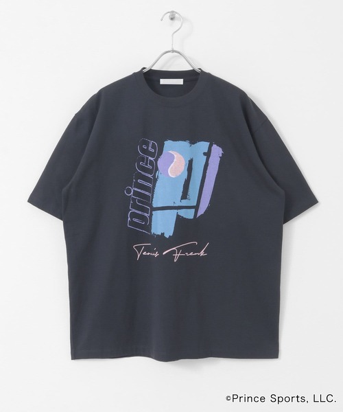 SENSE OF PLACE by URBAN RESEARCH(センスオブプレイスバイアーバンリサーチ)の「『別注』prince グラフィックショートスリーブTシャツ(Tシャツ/カットソー・メンズ・グリーン/チャコールグレー/ホワイト・LARGE/MEDIUM)」の5枚目の写真