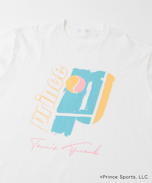 SENSE OF PLACE by URBAN RESEARCH(センスオブプレイスバイアーバンリサーチ)の「『別注』prince グラフィックショートスリーブTシャツ(Tシャツ/カットソー・メンズ・グリーン/チャコールグレー/ホワイト・LARGE/MEDIUM)」の11枚目の写真