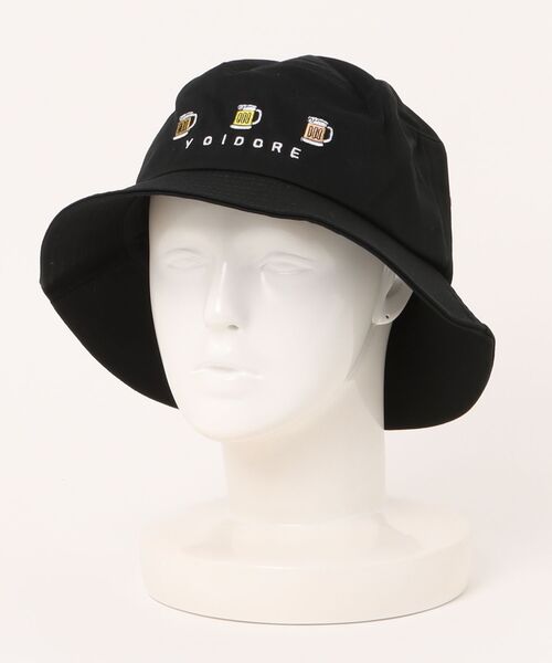 JACKROSE（ジャックローズ）の「YOIDORE ﾊﾞｹｯﾄﾊｯﾄ（ハット・メンズ・ベージュ/ブラック/ライトベージュ/ブラック系2・FREE）」の2枚目の写真