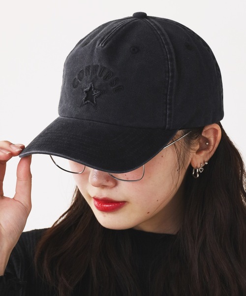 CONVERSE（コンバース）の「CONVERSE/コンバース CNM WASHED TWILL 6P CAP キャップ（キャップ・メンズ・グリーン/ブラック/ネイビー・FREE）」の2枚目の写真
