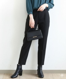 ストレッチテーパードパンツ/接触冷感/洗える/WEB限定サイズあり