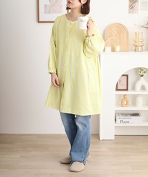 FUNALIVE（ファンアライブ）の「FABORI ダブルストライプ かっぽう着（エプロン）」