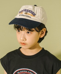 URBAN CHERRY（アーバンチェリー）の「ユーズドライクバイカラーフロント刺繍キャップ（キャップ）」