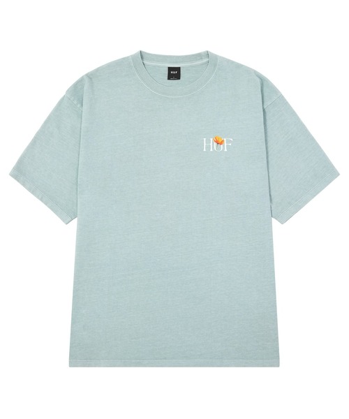 HUF(ハフ)の「POPPY TEE(Tシャツ/カットソー・メンズ・ホワイト/ブラック/セージグリーン・S/M/L/XL/XXL)」の14枚目の写真