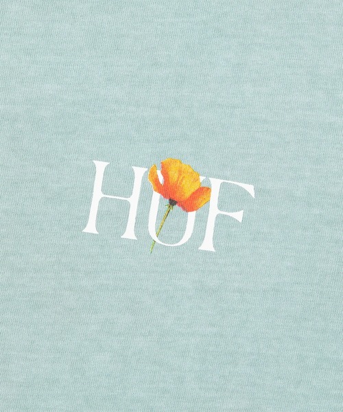 HUF(ハフ)の「POPPY TEE(Tシャツ/カットソー・メンズ・ホワイト/ブラック/セージグリーン・S/M/L/XL/XXL)」の20枚目の写真