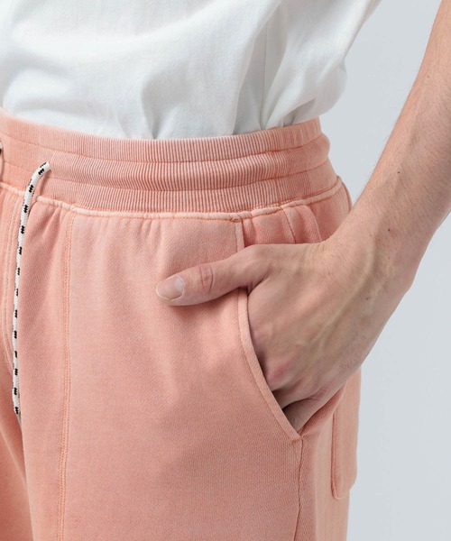 BAYFLOW（ベイフロー）の「[味わいのある加工感]ピグメントスウェットショーツ（その他パンツ・メンズ・ダークブルー/ライトブルー/チャコールグレー/ピンク・MEDIUM/LARGE）」の16枚目の写真