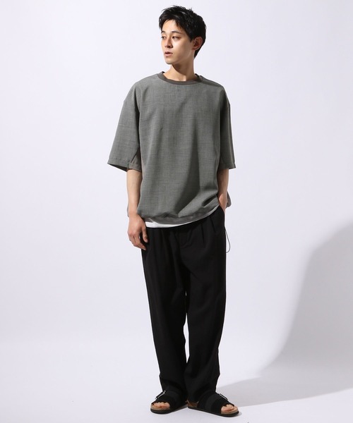 niko and ... ダークグレー 半袖 Tシャツ niko and… バック刺繍半袖Tシャツ 虎 チャコールグレー - メルカリ