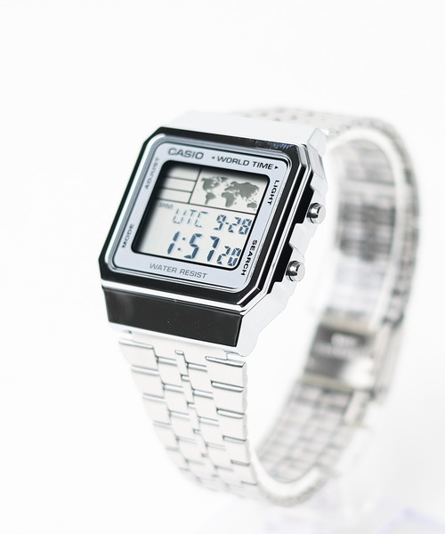 ☆CASIO☆スクエア ワールド・マルチタイム☆海外モデル☆（アナログ