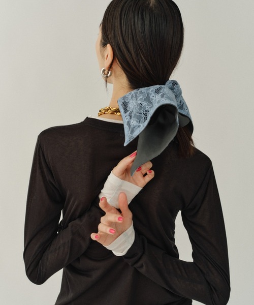 セール】Two-tone chouchou / ツートンシュシュ（シュシュ）｜yae