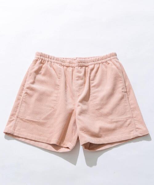 URBAN RESEARCH Sonny Label（アーバンリサーチサニーレーベル）の「コーデュロイイージーバギーショートパンツ（その他パンツ・メンズ・ブラック/オフホワイト/ブルー/グレー/ピンク・MEDIUM/LARGE）」の5枚目の写真