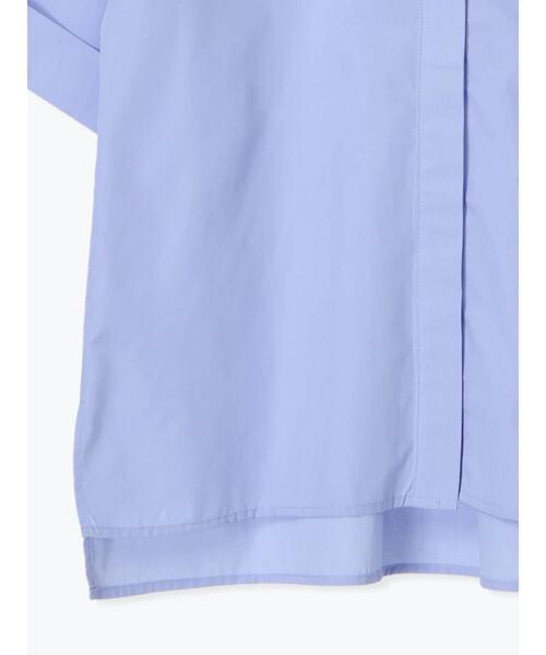 Te chichi（テチチ）の「レースカラー5分袖シャツブラウス（シャツ/ブラウス・レディース・オフホワイト/サックスブルー・F）」の3枚目の写真