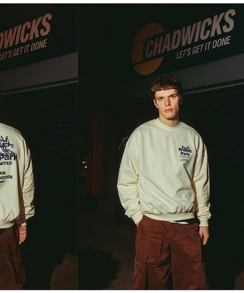 ARNOLD PARK STUDIOS / CAT LOGO CREW NECK